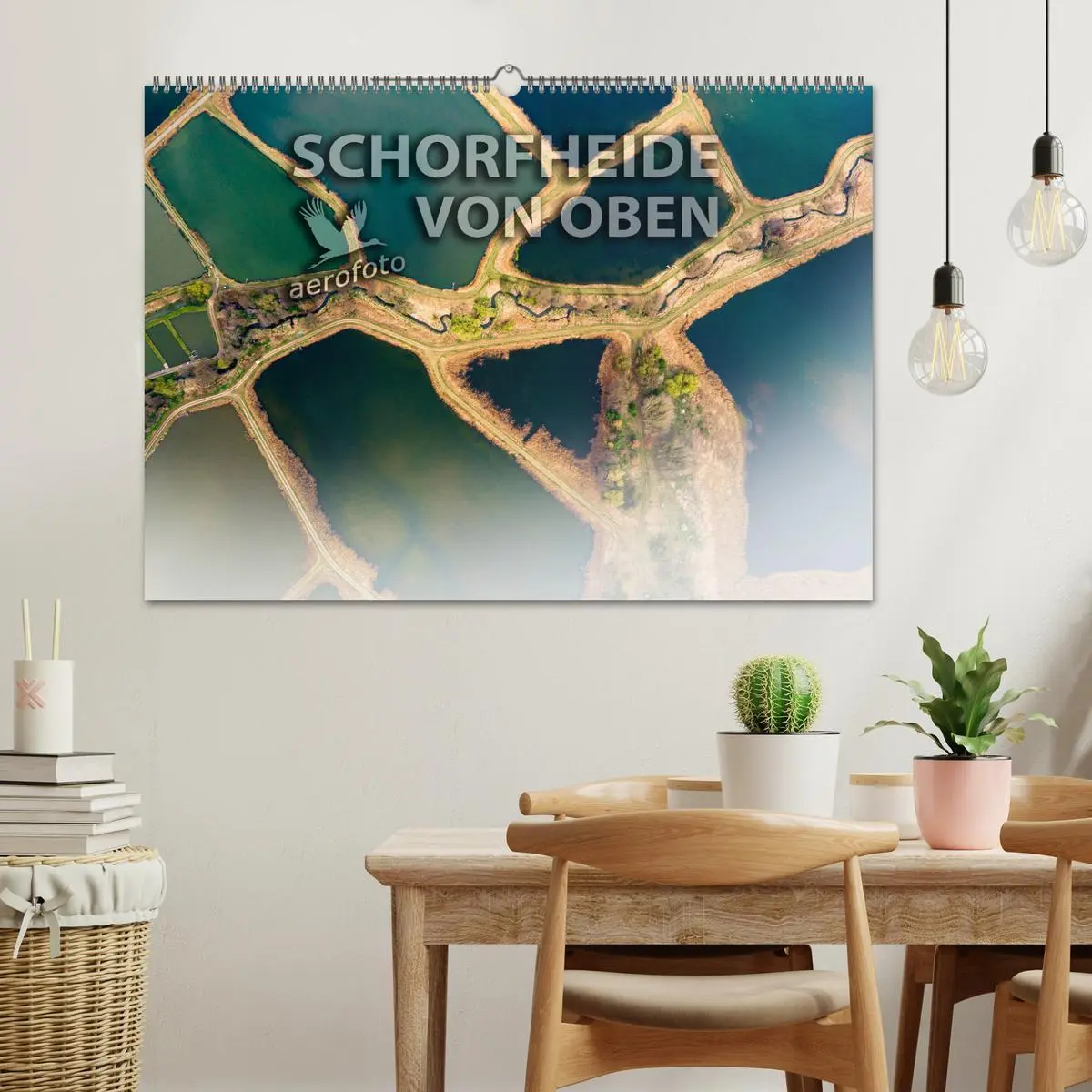 Bild: 9783457843918 | Schorfheide von oben (Wandkalender 2026 DIN A2 quer), CALVENDO...
