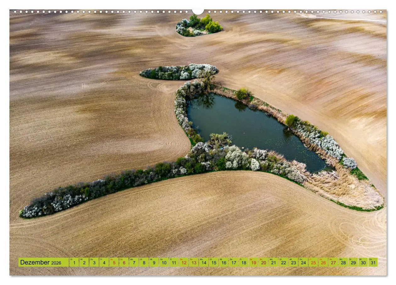 Bild: 9783457843918 | Schorfheide von oben (Wandkalender 2026 DIN A2 quer), CALVENDO...