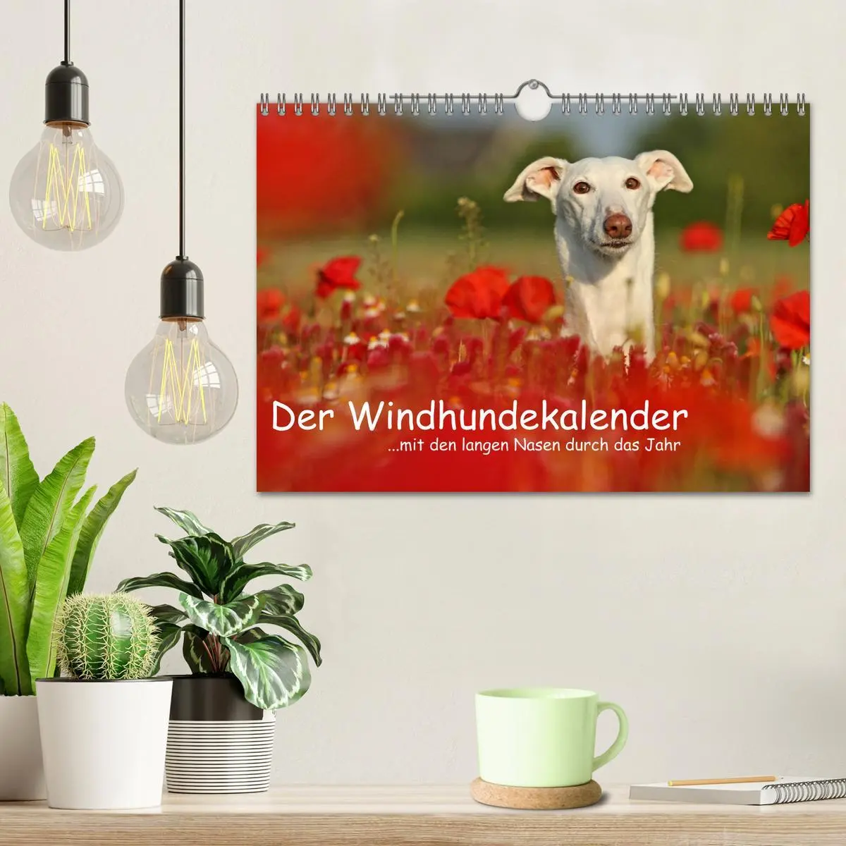 Bild: 9783516173918 | Der Windhundekalender (Wandkalender 2026 DIN A4 quer), CALVENDO...