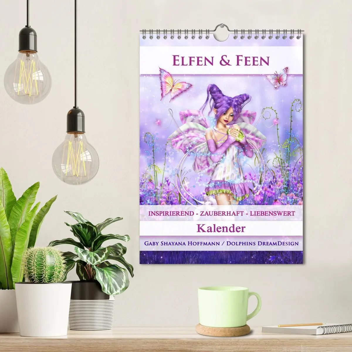 Bild: 9783516483918 | Elfen &amp; Feen - Kalender (Wandkalender 2026 DIN A4 hoch), CALVENDO...
