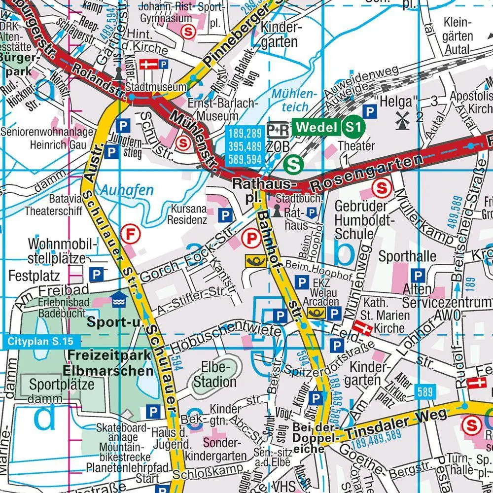 Bild: 9783826423918 | ADAC Cityatlas Hamburg 1:15.000 | Taschenbuch | 216 S. | Deutsch