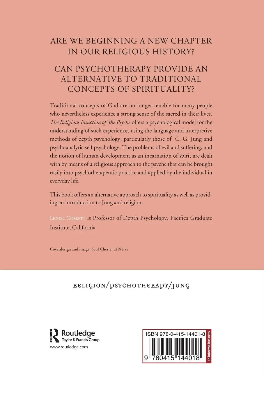 Rückseite: 9780415144018 | The Religious Function of the Psyche | Lionel Corbett | Taschenbuch