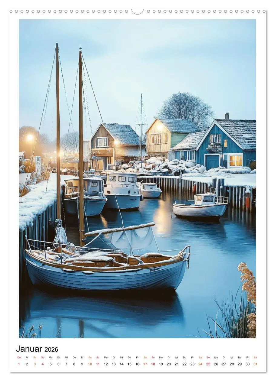 Bild: 9783457284018 | Dänemark - Wellen, Wind, Lebensgefühl (Wandkalender 2026 DIN A2...
