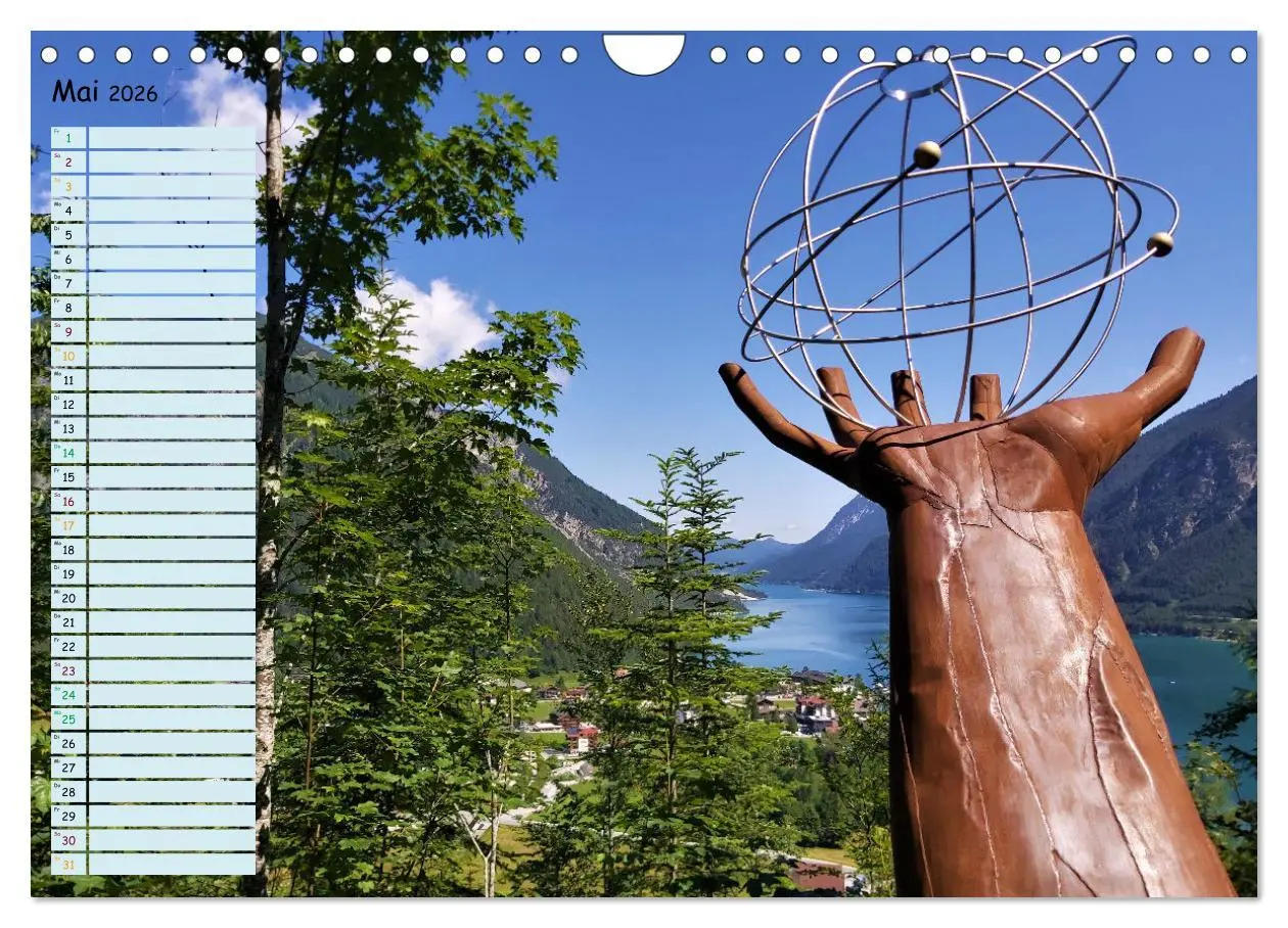 Bild: 9783457594018 | Auszeit am Achensee Tirol (Wandkalender 2026 DIN A4 quer), CALVENDO...
