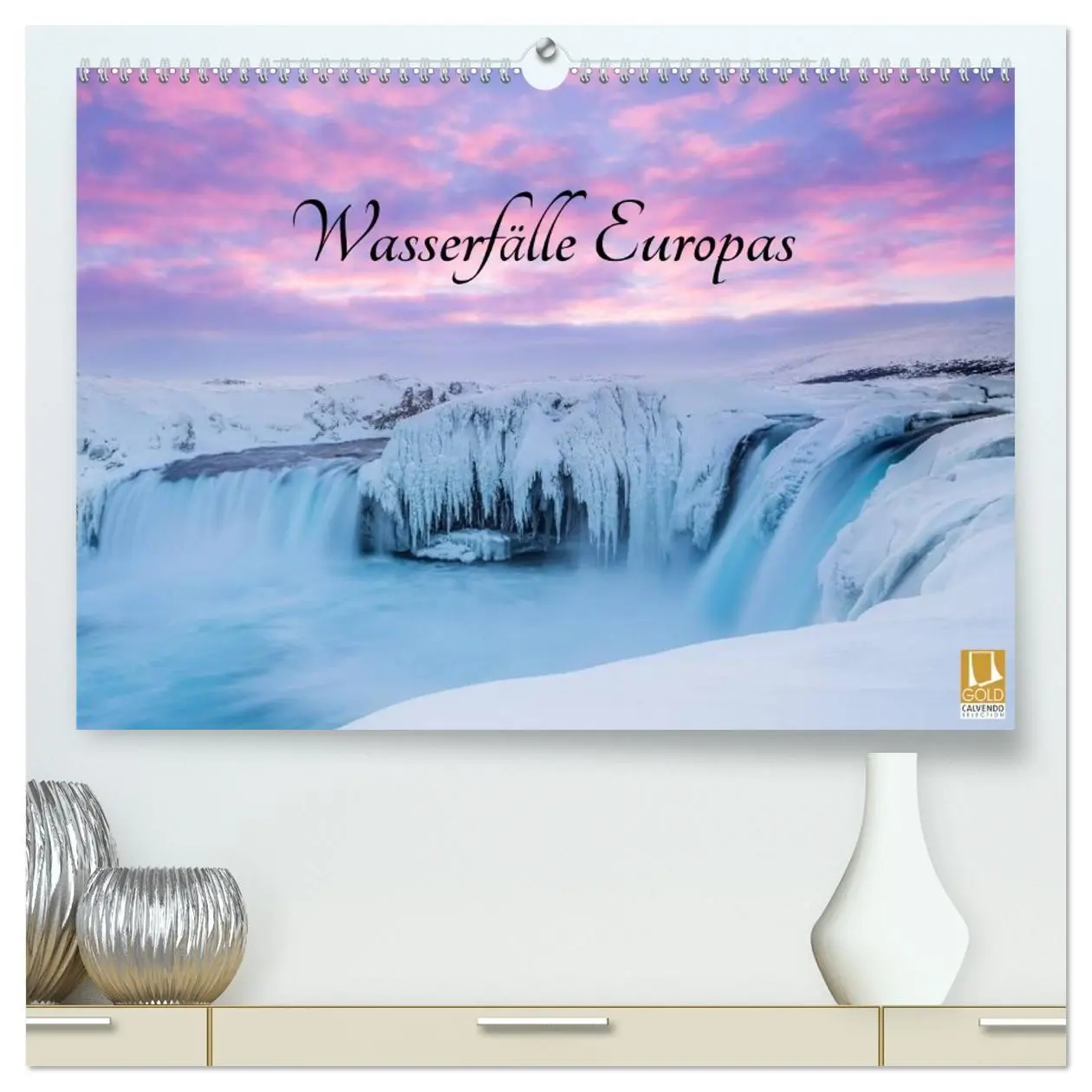 Cover: 9783457974018 | Wasserfälle Europas (hochwertiger Premium Wandkalender 2026 DIN A2...