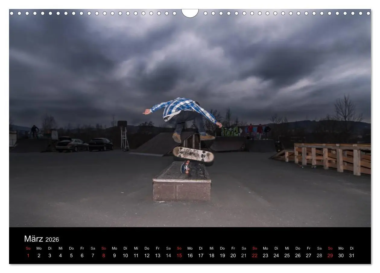 Bild: 9783516134018 | it's SKATEBOARDING (Wandkalender 2026 DIN A3 quer), CALVENDO...