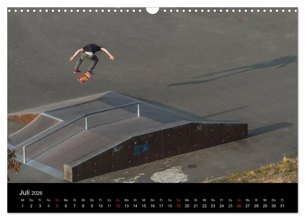 Bild: 9783516134018 | it's SKATEBOARDING (Wandkalender 2026 DIN A3 quer), CALVENDO...