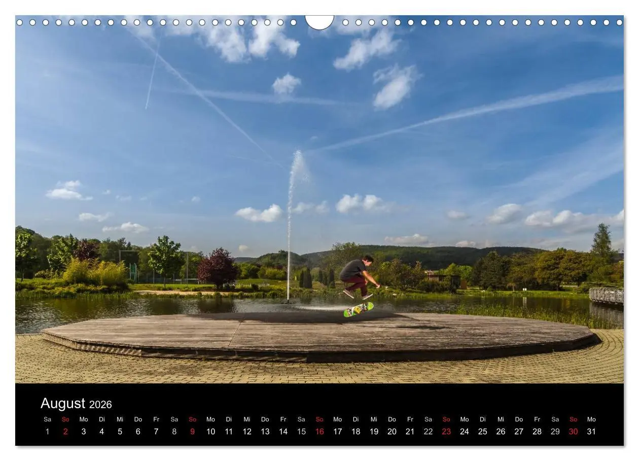 Bild: 9783516134018 | it's SKATEBOARDING (Wandkalender 2026 DIN A3 quer), CALVENDO...