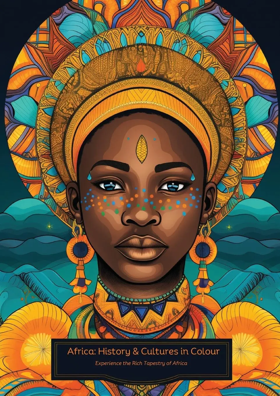 Cover: 9798327844018 | African Themed Colouring Book | black History Month Edition | Wor1d