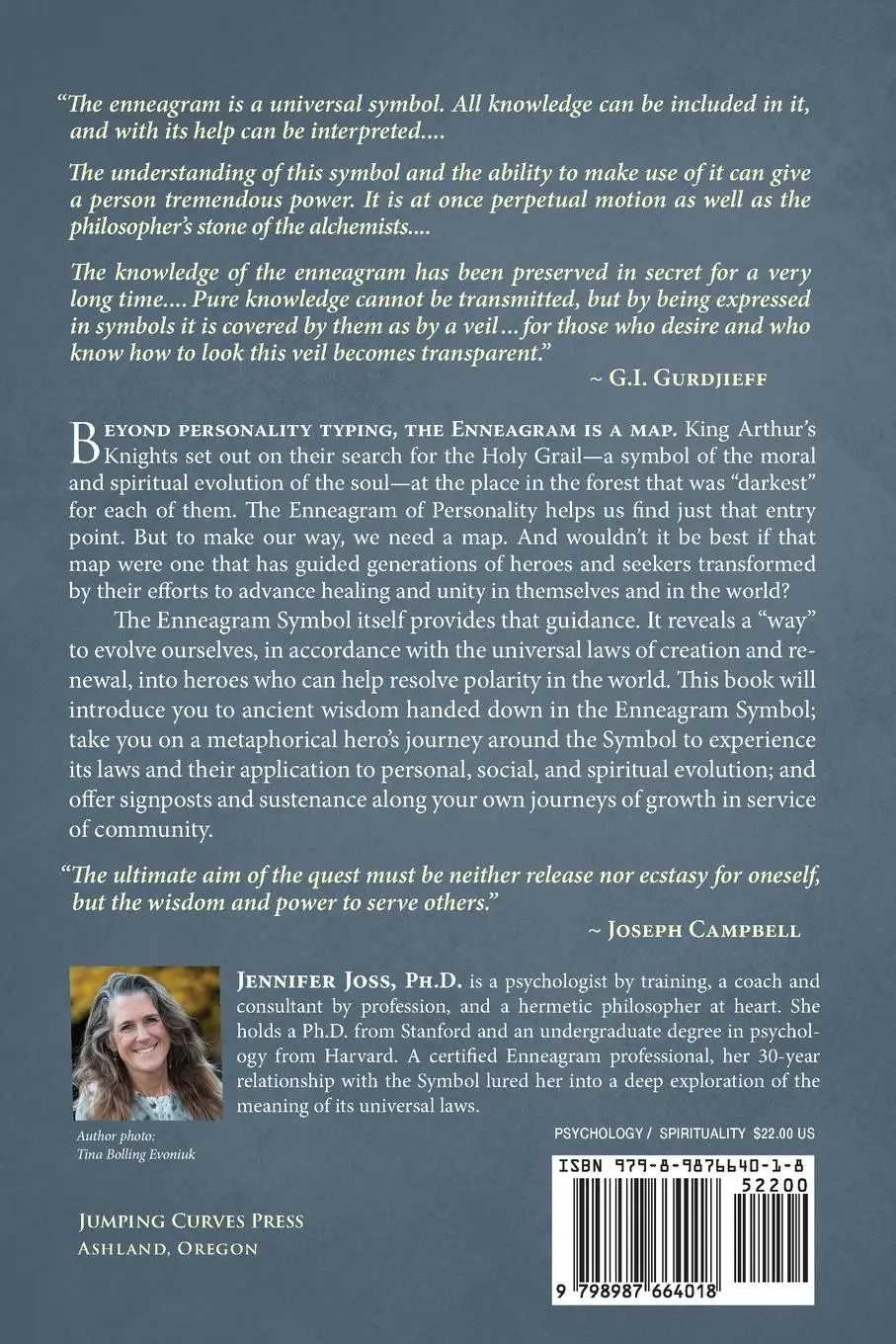 Rückseite: 9798987664018 | The Enneagram Symbol | Jennifer Joss | Taschenbuch | Englisch | 2023