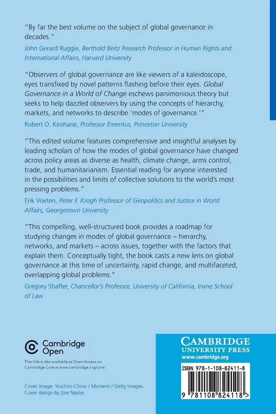 Rückseite: 9781108824118 | Global Governance in a World of Change | Michael N. Barnett (u. a.)