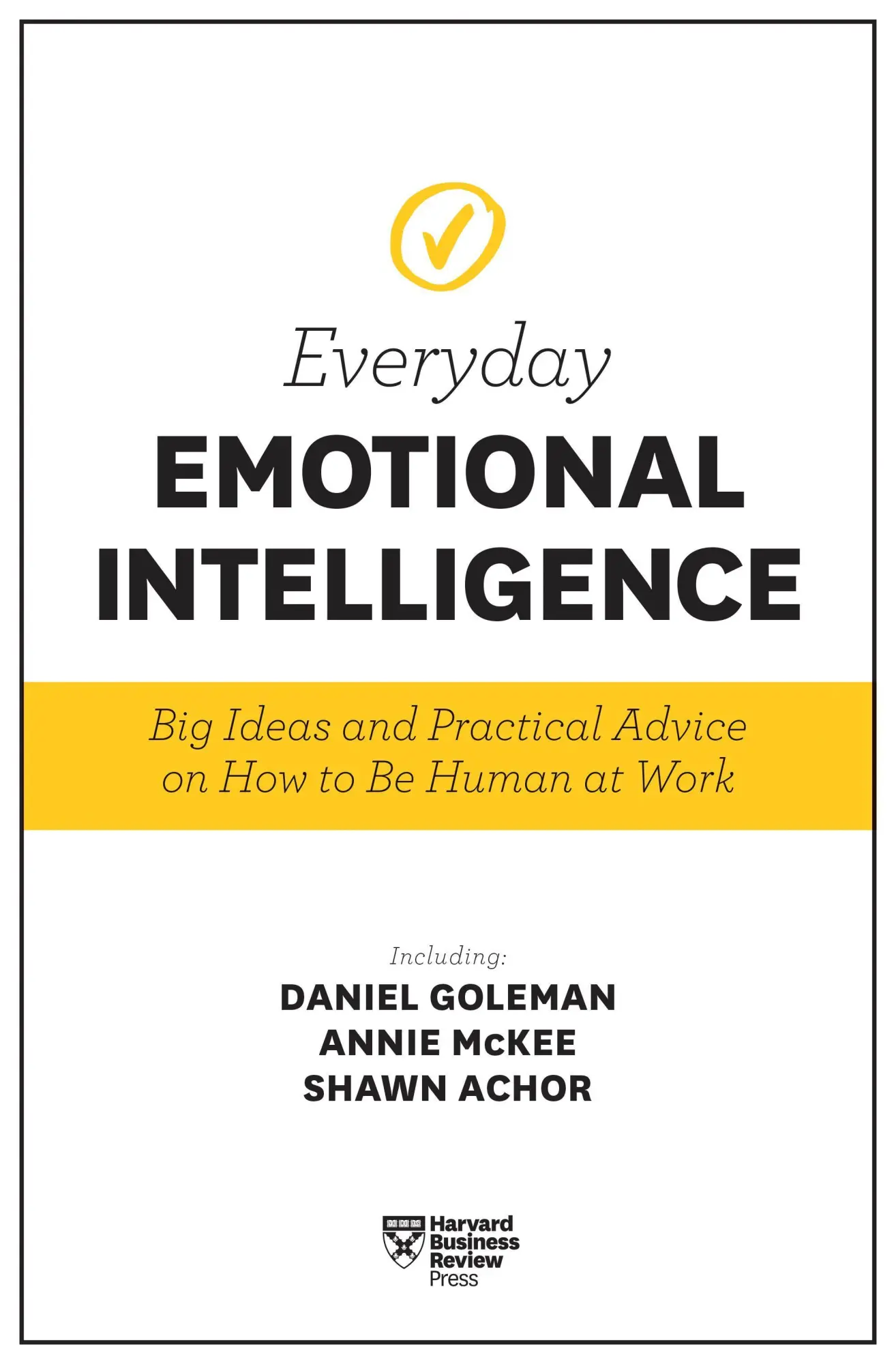 Cover: 9781633694118 | Harvard Business Review Everyday Emotional Intelligence | Taschenbuch