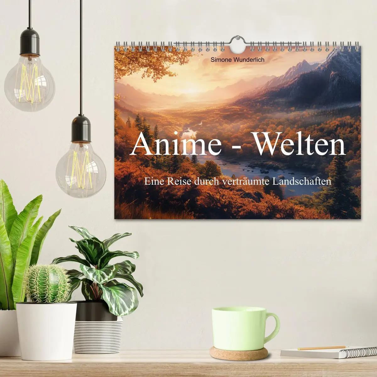 Bild: 9783457344118 | Anime - Welten: Eine Reise durch verträumte Welten (Wandkalender...
