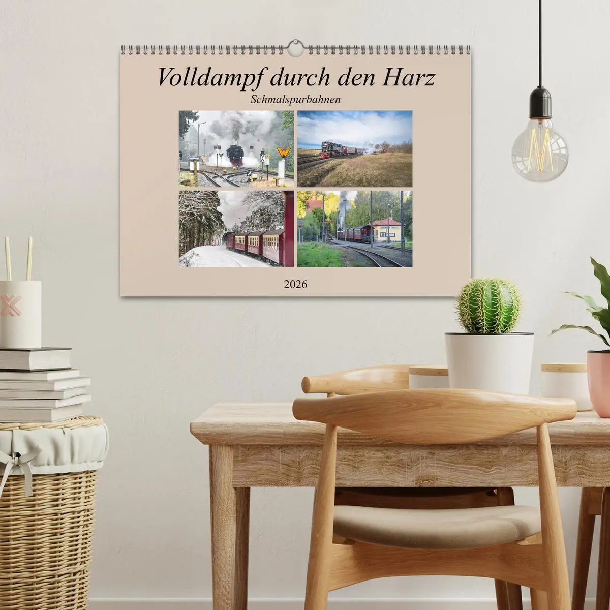 Bild: 9783457724118 | Volldampf durch den Harz (Wandkalender 2026 DIN A3 quer), CALVENDO...