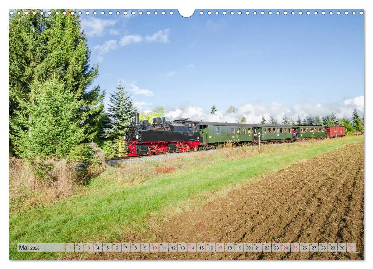 Bild: 9783457724118 | Volldampf durch den Harz (Wandkalender 2026 DIN A3 quer), CALVENDO...