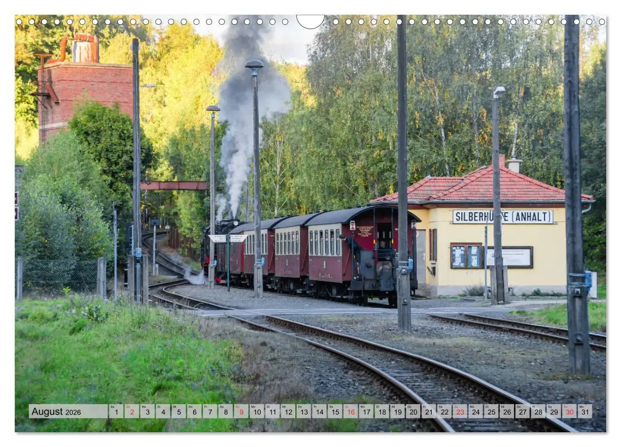 Bild: 9783457724118 | Volldampf durch den Harz (Wandkalender 2026 DIN A3 quer), CALVENDO...