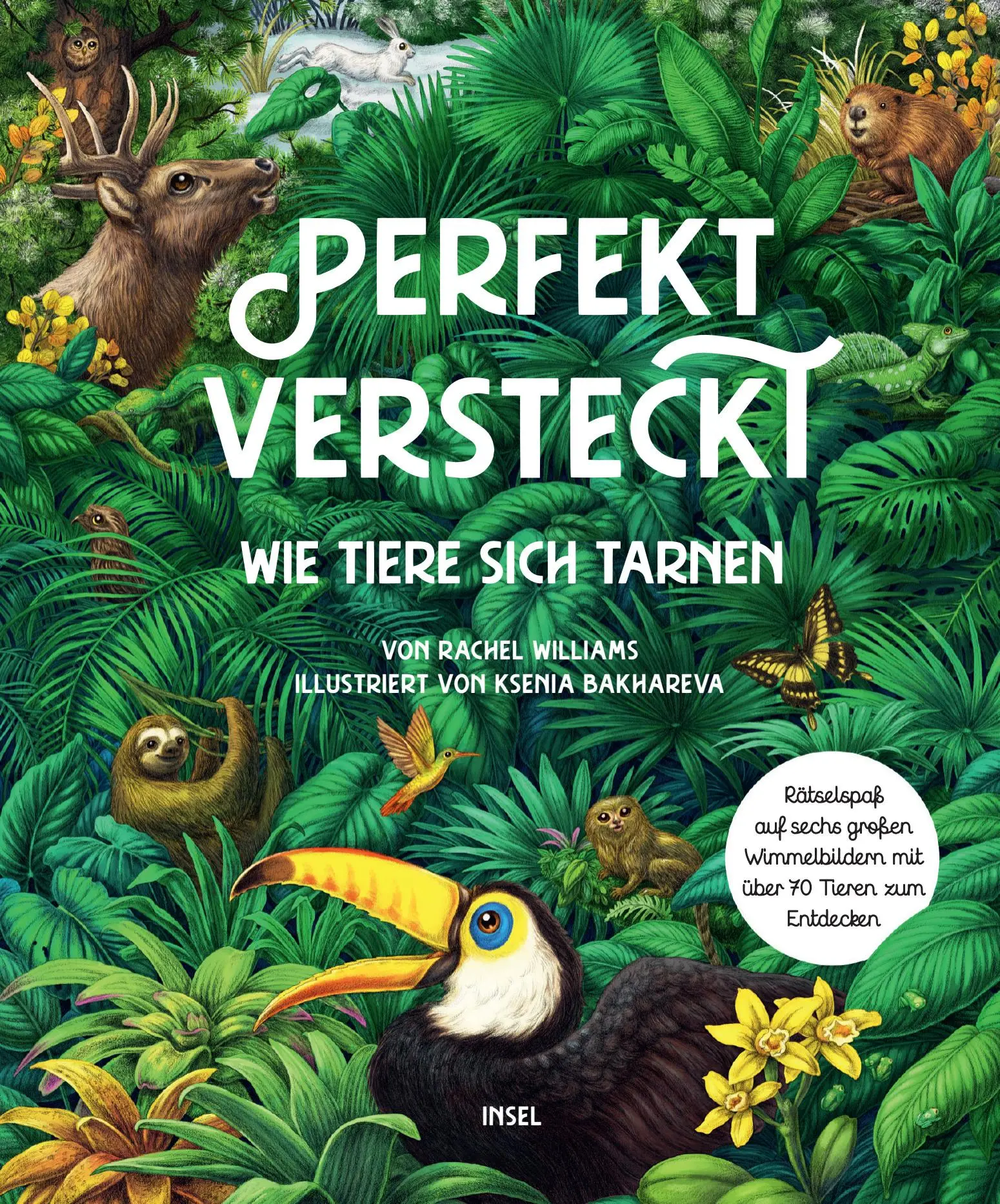 Cover: 9783458644118 | Perfekt versteckt | Rachel Williams | Buch | 48 S. | Deutsch | 2024