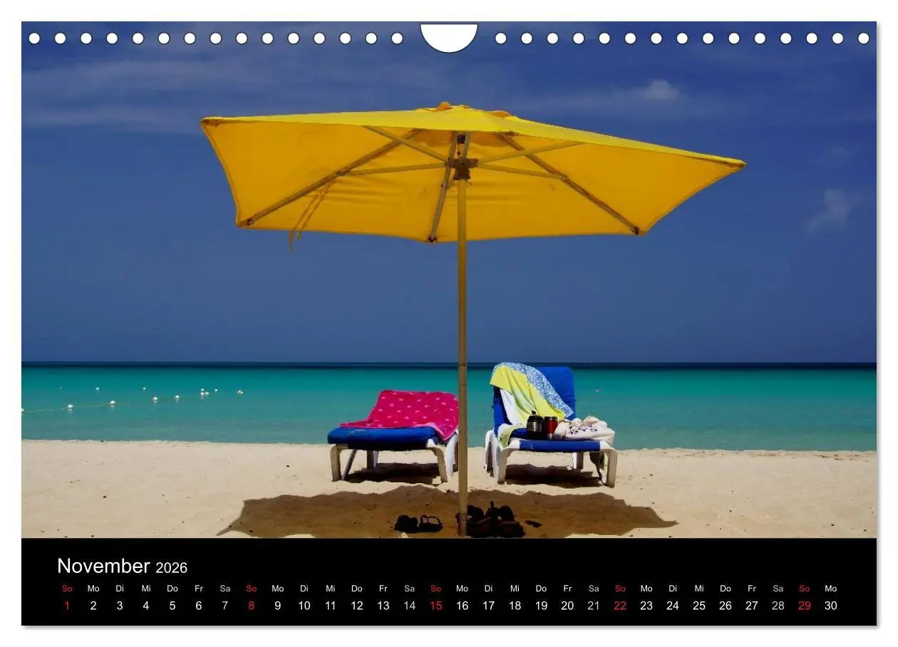 Bild: 9783516054118 | Jamaika Sonne und Strand (Wandkalender 2026 DIN A4 quer), CALVENDO...