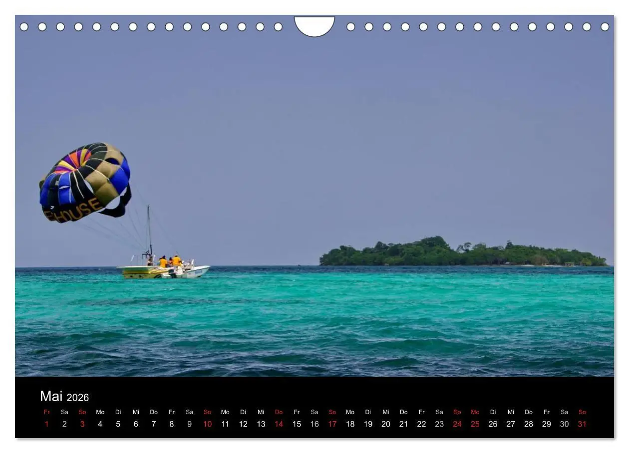 Bild: 9783516054118 | Jamaika Sonne und Strand (Wandkalender 2026 DIN A4 quer), CALVENDO...