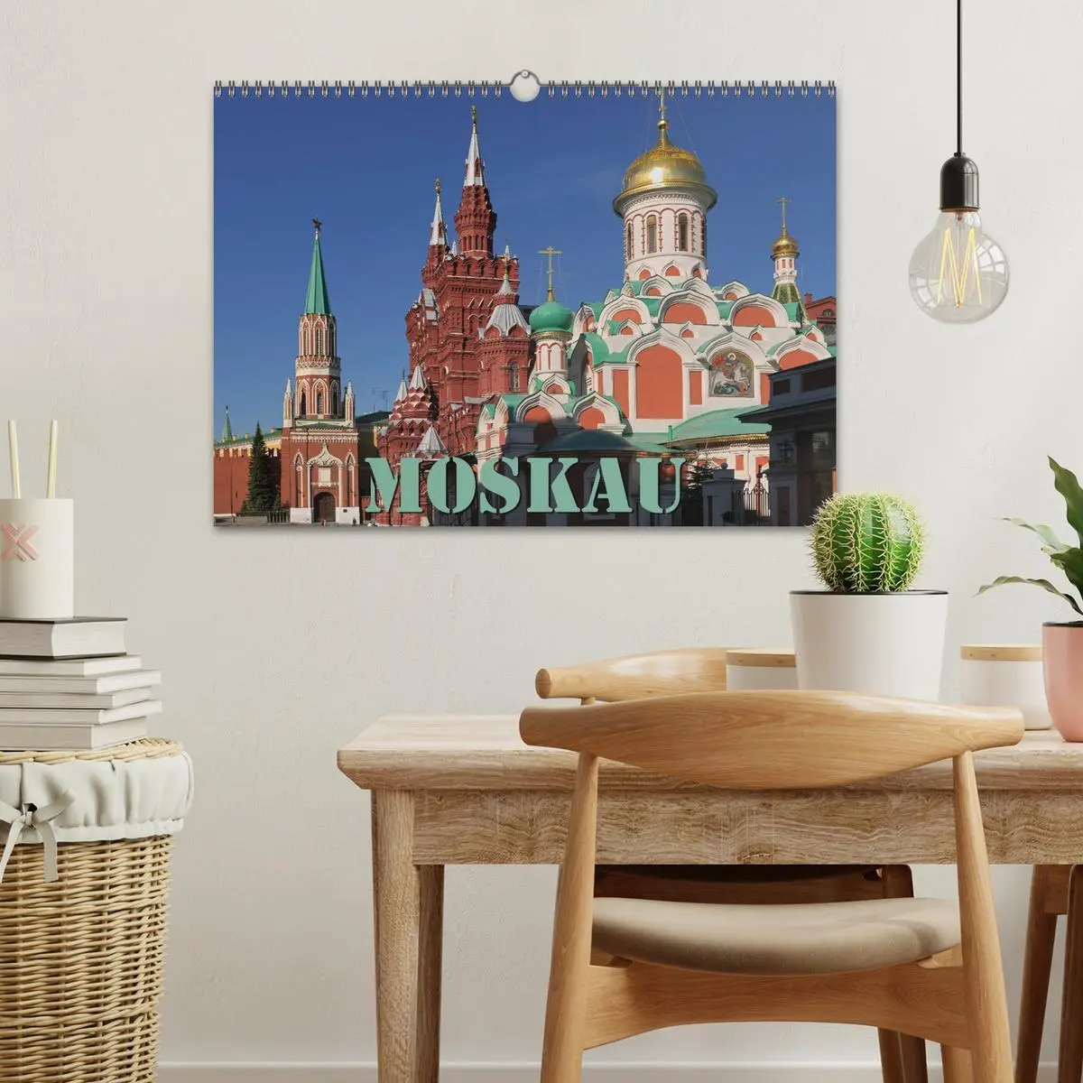 Bild: 9783516124118 | Moskau (Wandkalender 2026 DIN A3 quer), CALVENDO Monatskalender | 2026