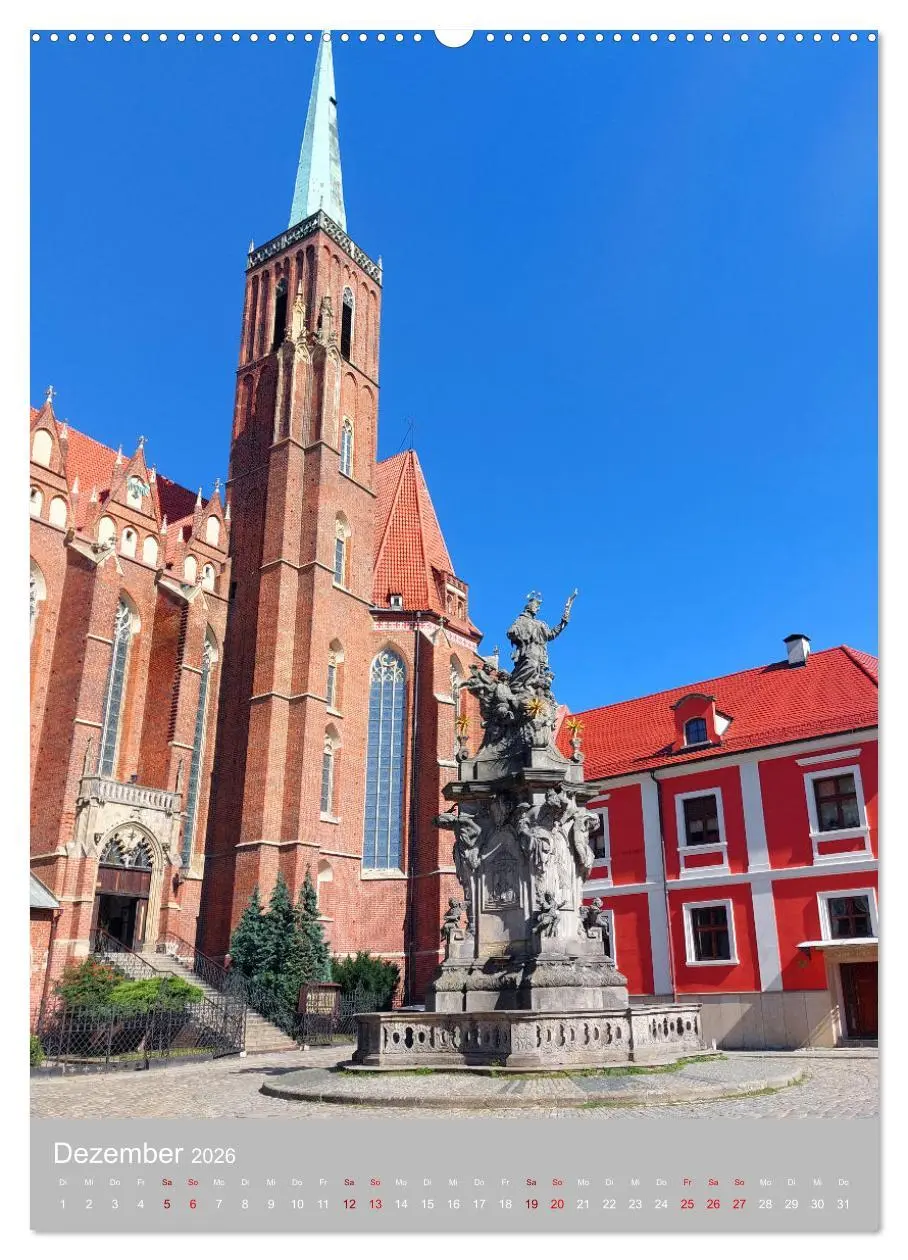 Bild: 9783516294118 | Breslau - Historische Mitte und Dominsel (Wandkalender 2026 DIN A2...