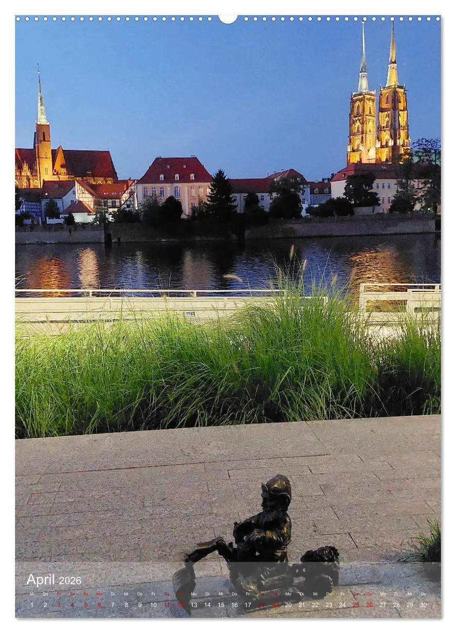 Bild: 9783516294118 | Breslau - Historische Mitte und Dominsel (Wandkalender 2026 DIN A2...