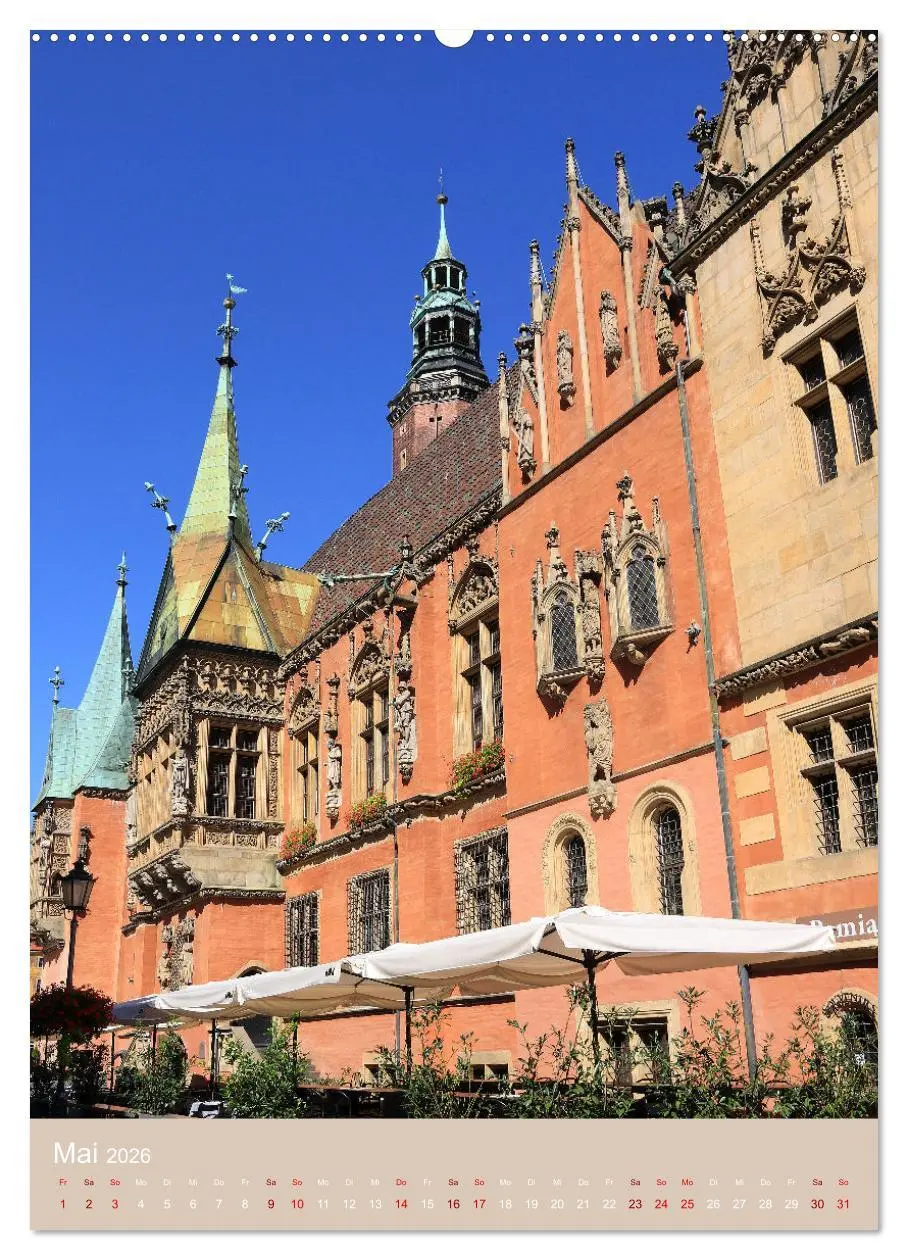 Bild: 9783516294118 | Breslau - Historische Mitte und Dominsel (Wandkalender 2026 DIN A2...