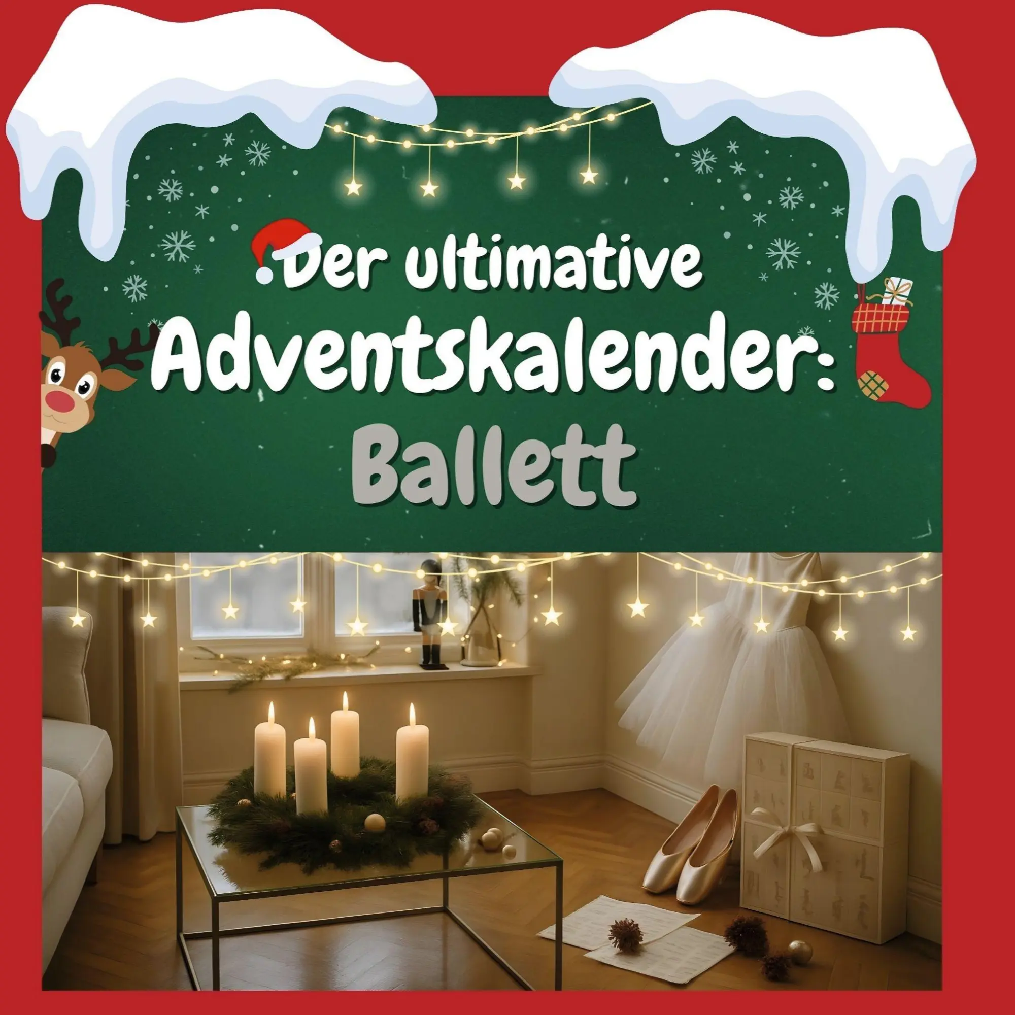 Cover: 9783695324118 | Der ultimative Adventskalender: Ballett | Das ideale Geschenk | Krause