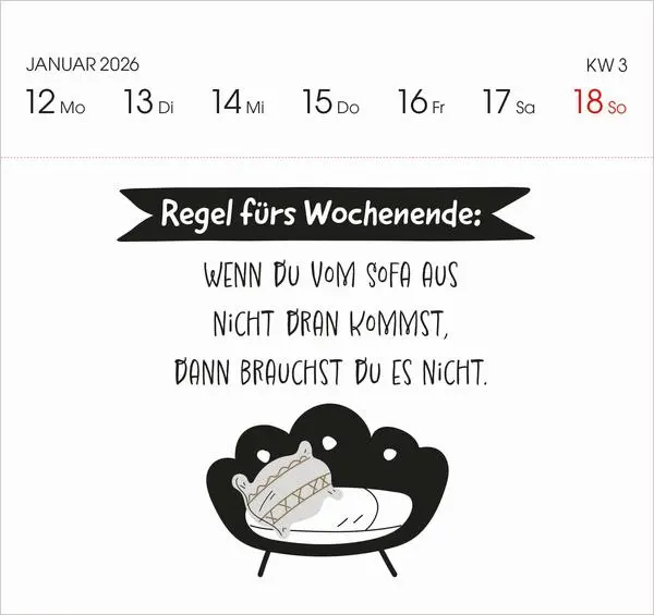 Bild: 9783731884118 | Visual Words 2026 | Verlag Korsch | Kalender | 54 S. | Deutsch | 2026