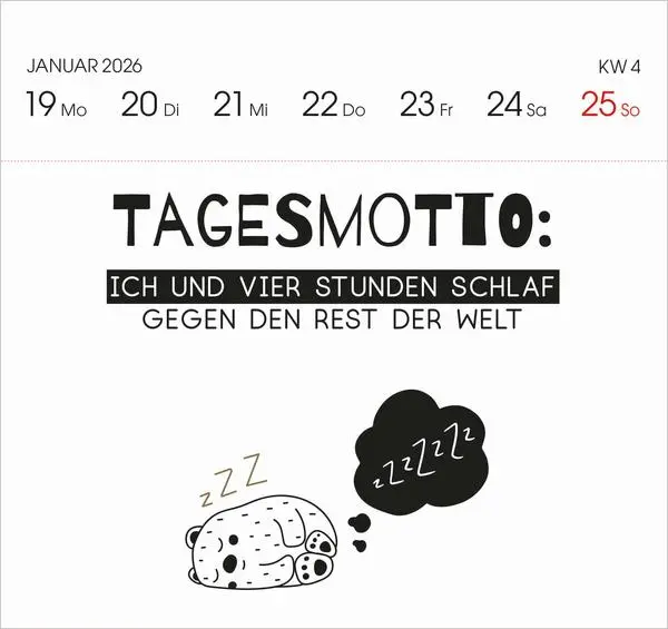 Bild: 9783731884118 | Visual Words 2026 | Verlag Korsch | Kalender | 54 S. | Deutsch | 2026
