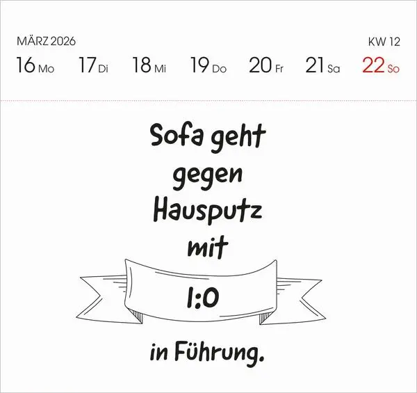 Bild: 9783731884118 | Visual Words 2026 | Verlag Korsch | Kalender | 54 S. | Deutsch | 2026