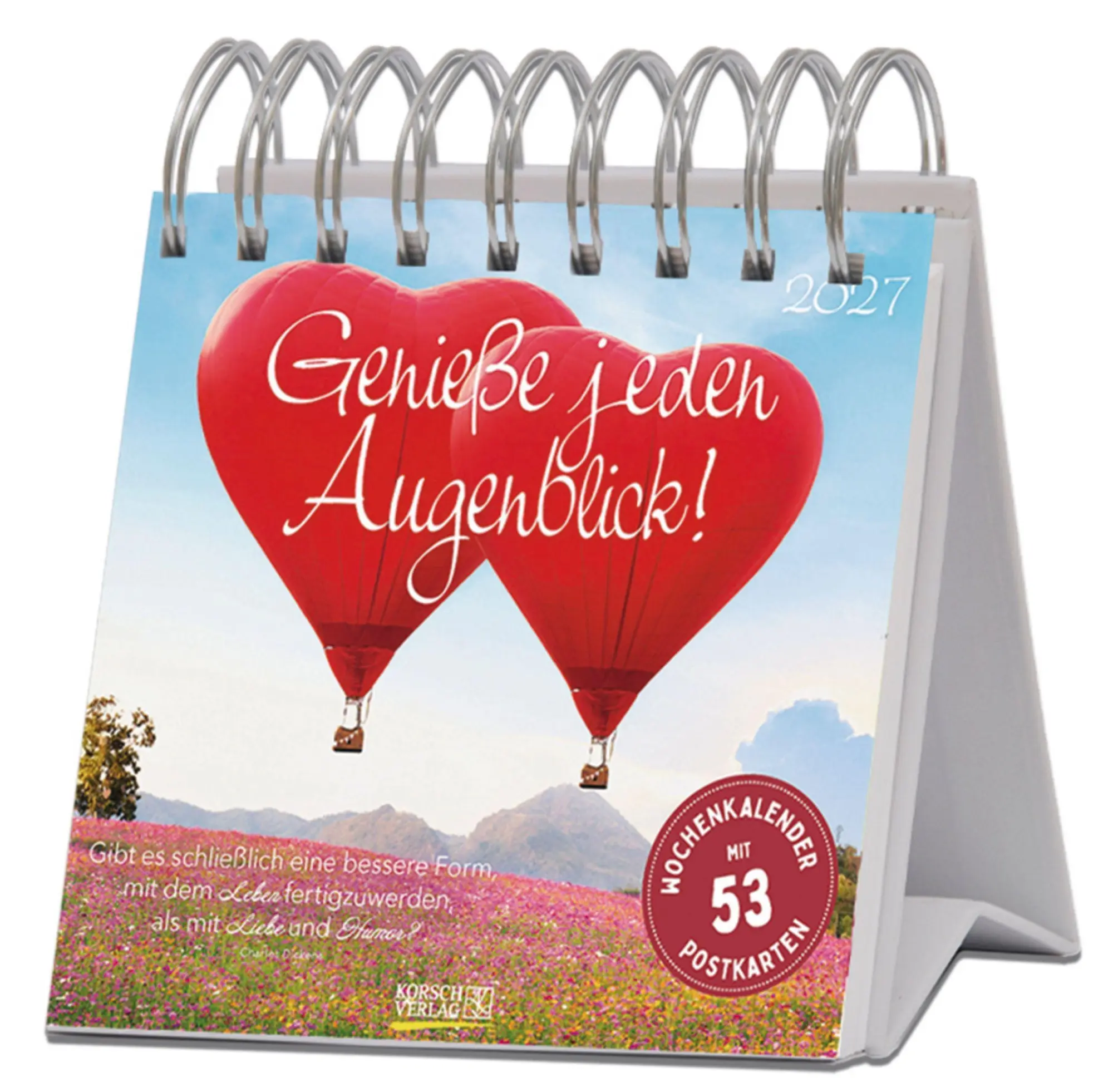 Cover: 9783819304118 | Genieße jeden Augenblick 2027 | Korsch Verlag | Kalender | 54 S.