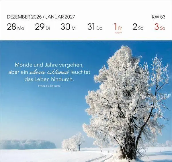 Bild: 9783819304118 | Genieße jeden Augenblick 2027 | Korsch Verlag | Kalender | 54 S.