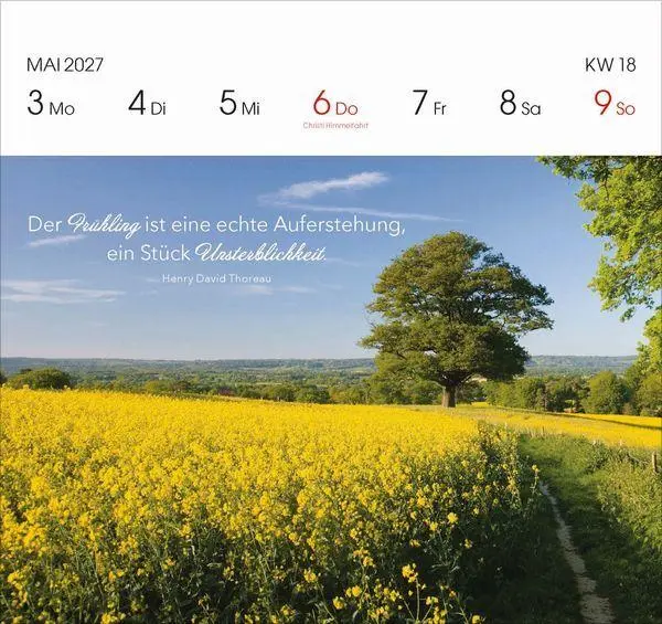 Bild: 9783819304118 | Genieße jeden Augenblick 2027 | Korsch Verlag | Kalender | 54 S.
