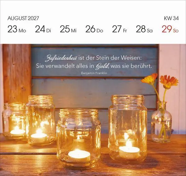 Bild: 9783819304118 | Genieße jeden Augenblick 2027 | Korsch Verlag | Kalender | 54 S.
