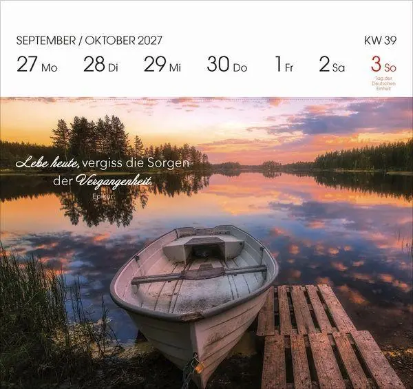 Bild: 9783819304118 | Genieße jeden Augenblick 2027 | Korsch Verlag | Kalender | 54 S.