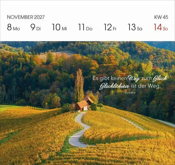 Bild: 9783819304118 | Genieße jeden Augenblick 2027 | Korsch Verlag | Kalender | 54 S.