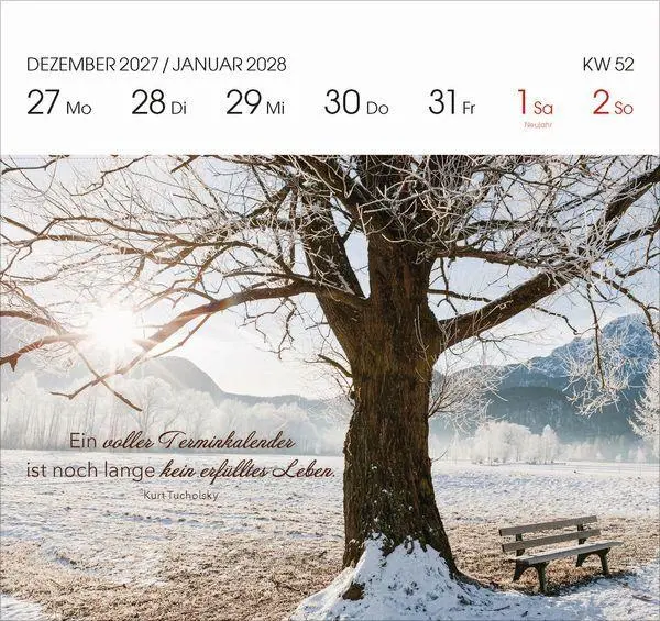 Bild: 9783819304118 | Genieße jeden Augenblick 2027 | Korsch Verlag | Kalender | 54 S.