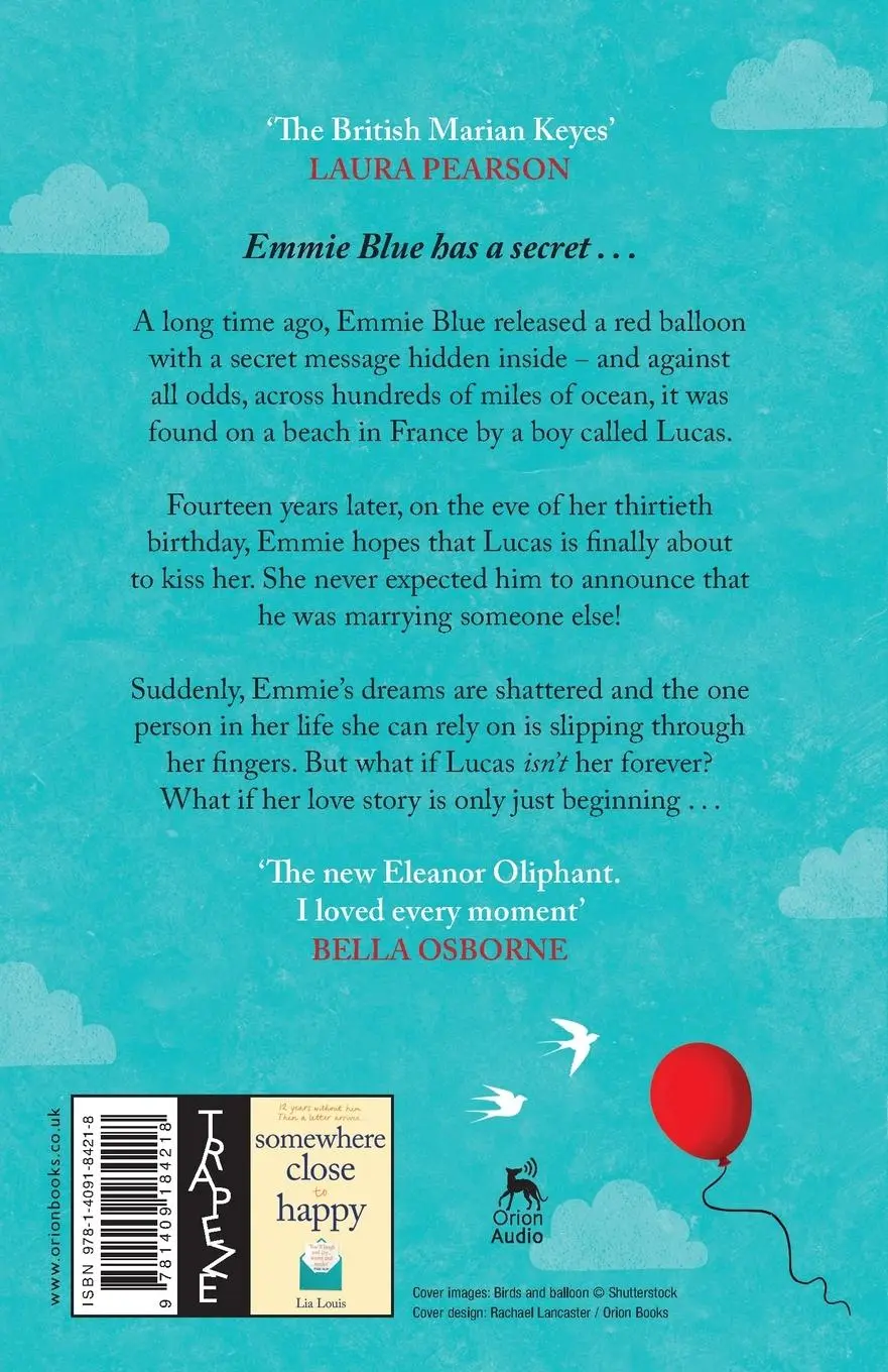 Rückseite: 9781409184218 | Dear Emmie Blue | Lia Louis | Taschenbuch | Kartoniert / Broschiert