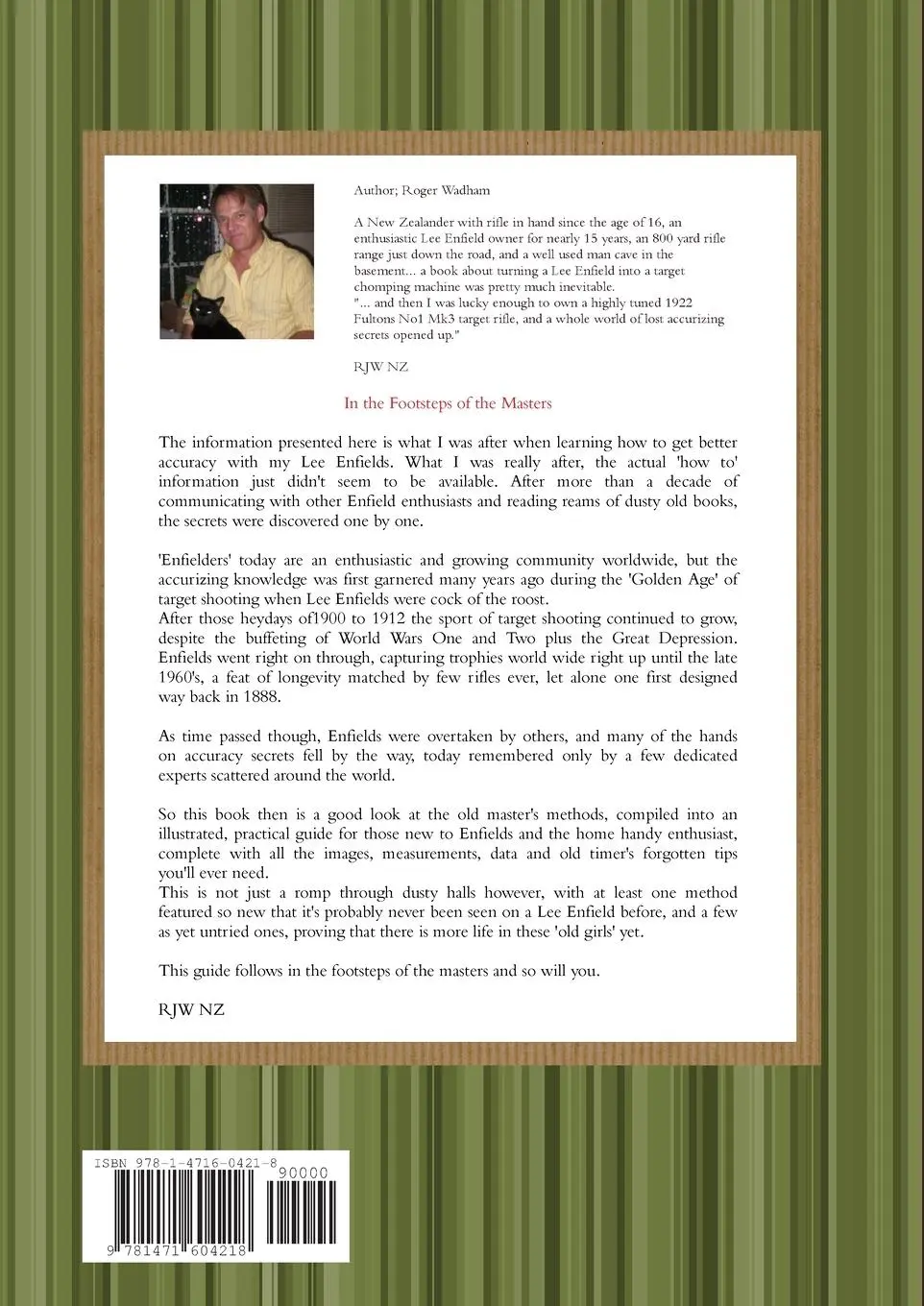 Rückseite: 9781471604218 | The 2012 Complete Book on Lee Enfield Accurizing *B&amp;W | Roger Wadham