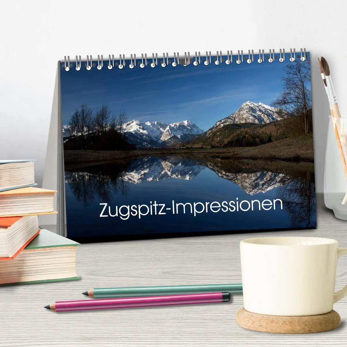 Bild: 9783516044218 | Zugspitz-Impressionen (Tischkalender 2026 DIN A5 quer), CALVENDO...