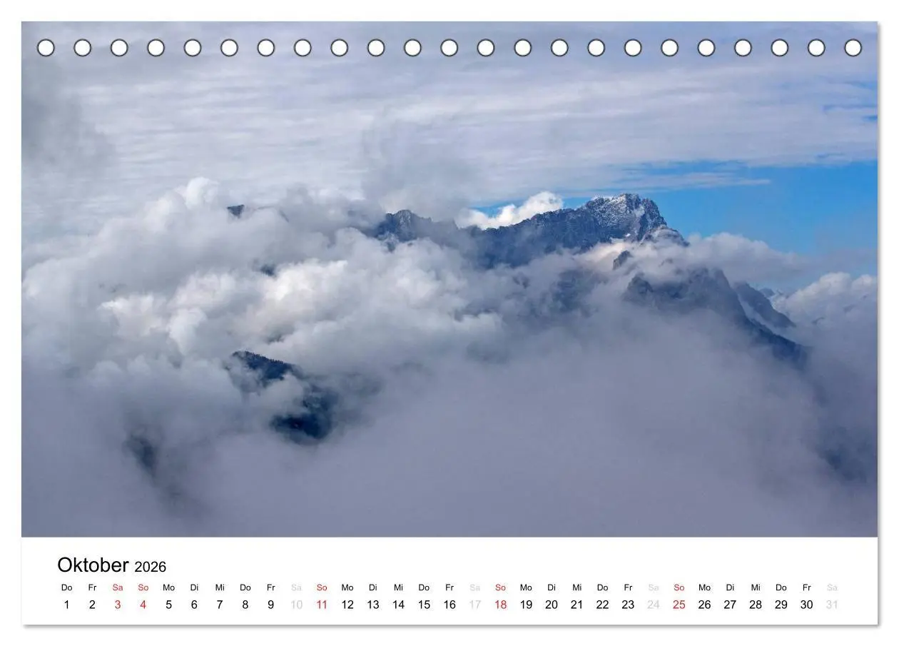 Bild: 9783516044218 | Zugspitz-Impressionen (Tischkalender 2026 DIN A5 quer), CALVENDO...