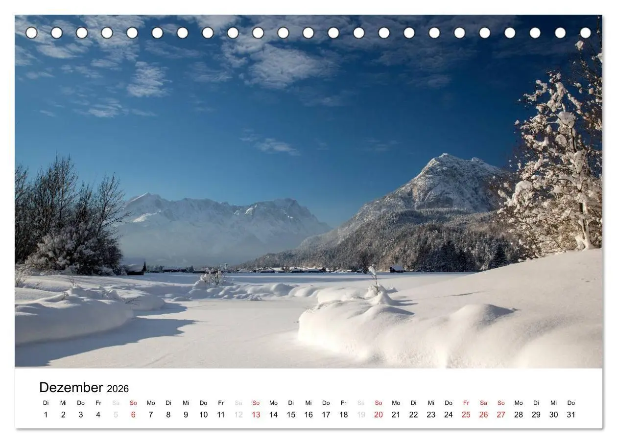 Bild: 9783516044218 | Zugspitz-Impressionen (Tischkalender 2026 DIN A5 quer), CALVENDO...