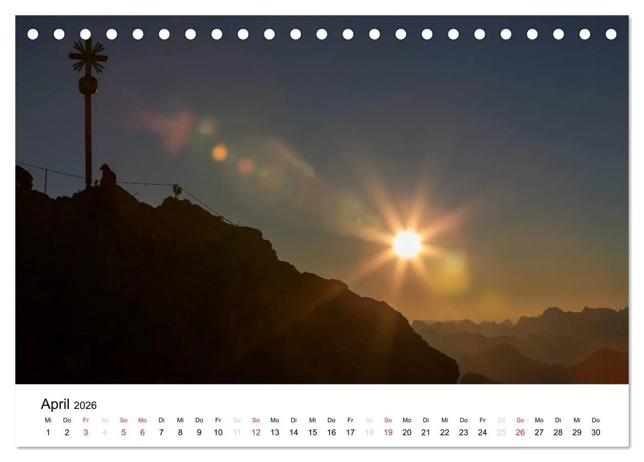 Bild: 9783516044218 | Zugspitz-Impressionen (Tischkalender 2026 DIN A5 quer), CALVENDO...