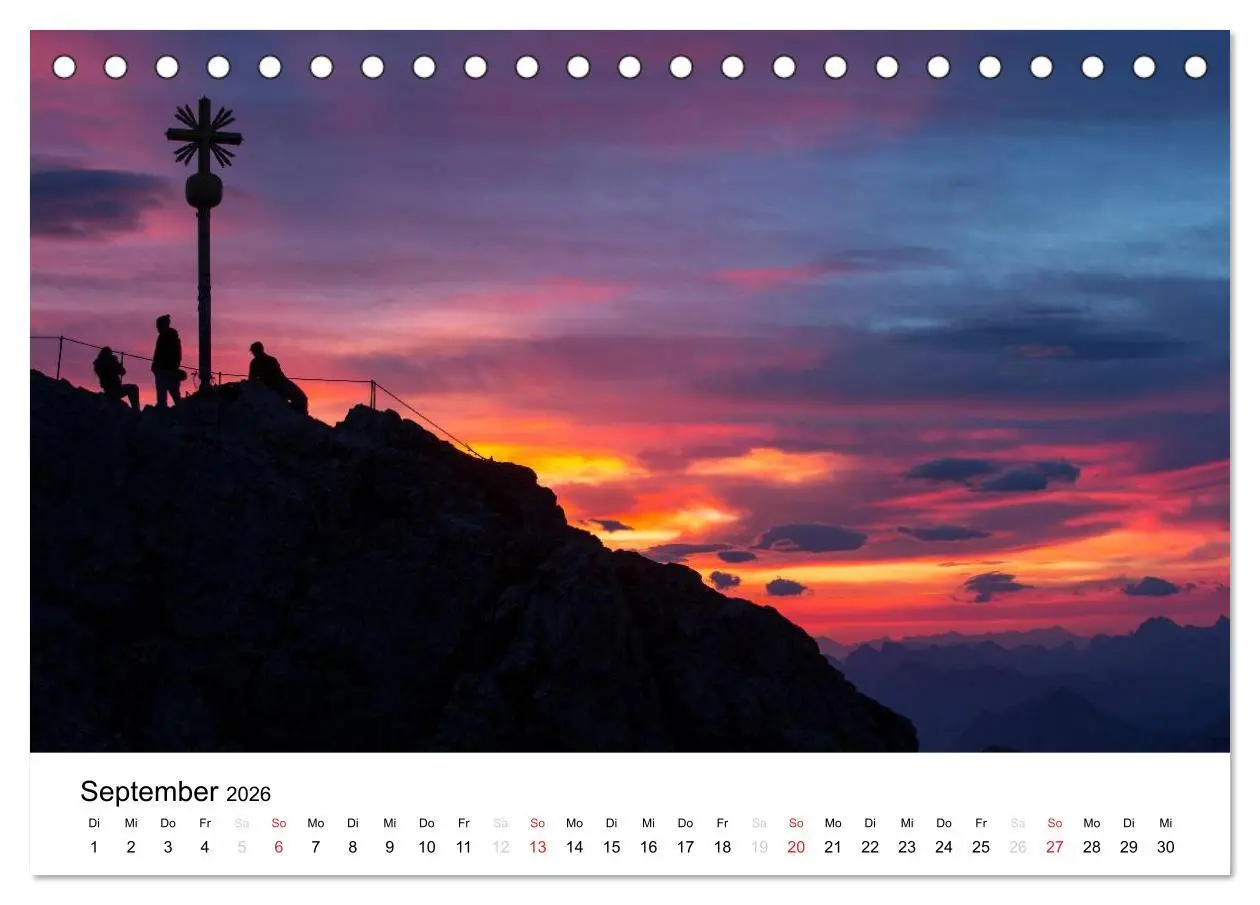 Bild: 9783516044218 | Zugspitz-Impressionen (Tischkalender 2026 DIN A5 quer), CALVENDO...