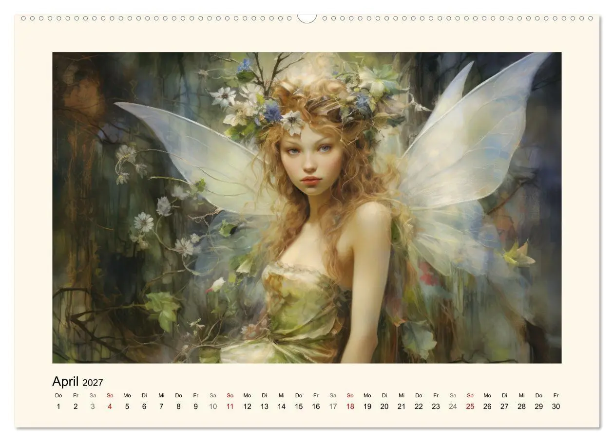 Bild: 9783569204218 | Feenglanz (Wandkalender 2027 DIN A2 quer), CALVENDO Monatskalender
