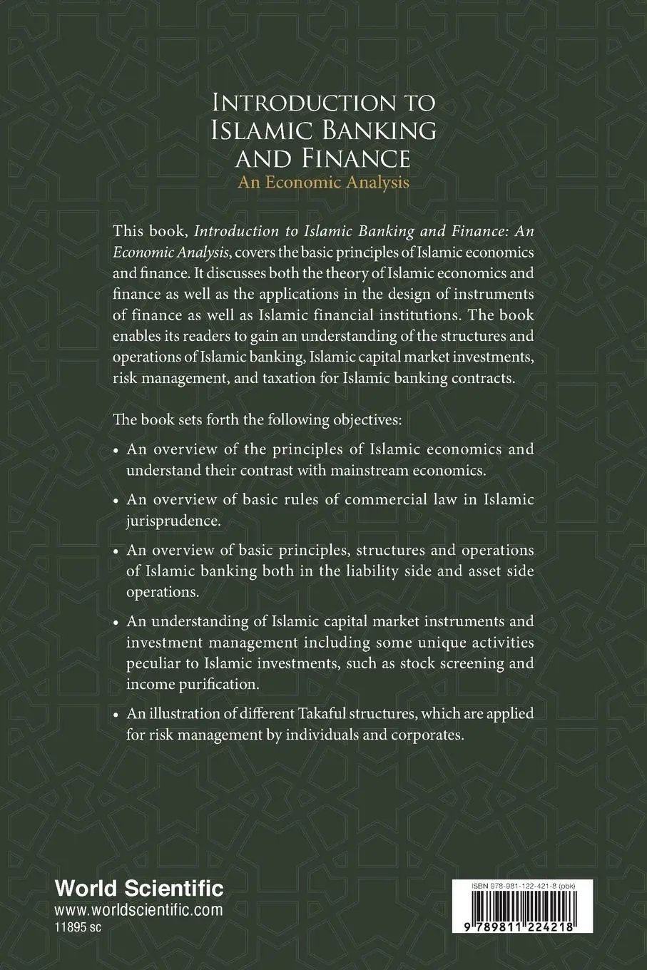 Rückseite: 9789811224218 | INTRODUCTION TO ISLAMIC BANKING AND FINANCE | Hassan | Taschenbuch