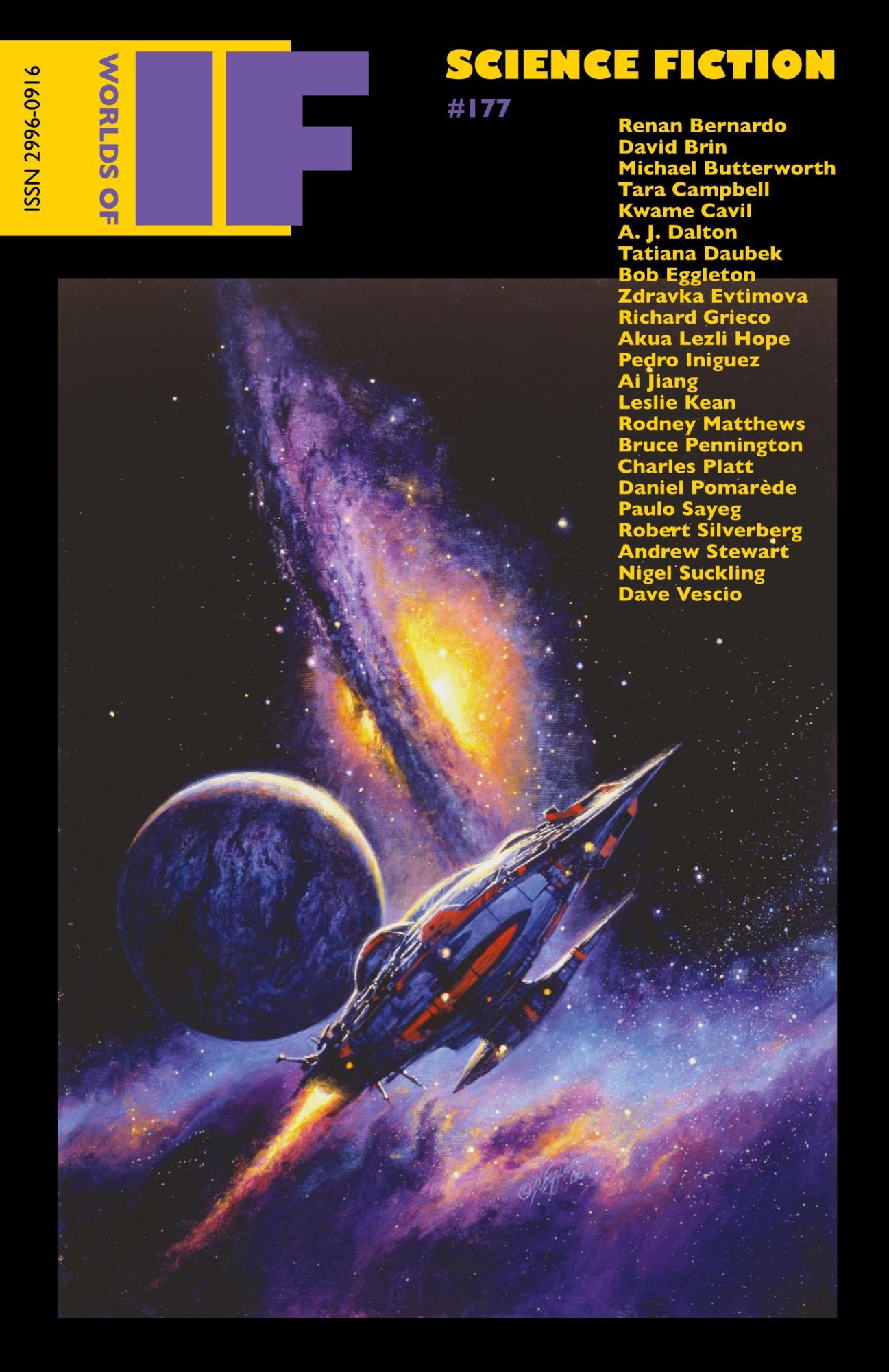 Cover: 9798988634218 | Worlds of IF | Science Fiction #177 | Justin T. O'Conor Sloane (u. a.)
