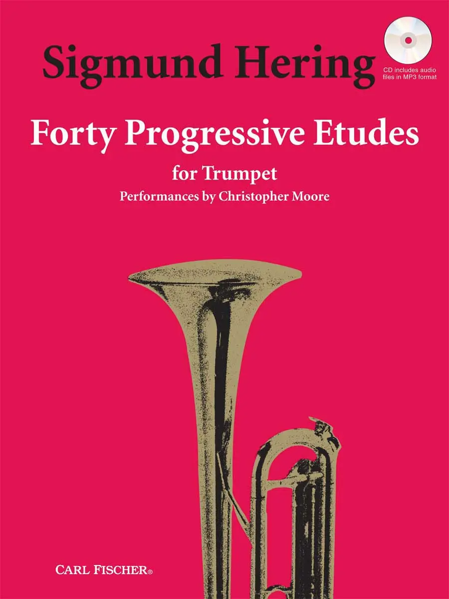 Cover: 798408084318 | 40 Progressive Etudes | Sigmund Hering | Buch + Online-Audio | 2013
