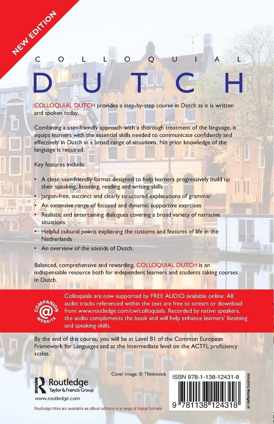 Rückseite: 9781138124318 | Colloquial Dutch | A Complete Language Course | Bruce Donaldson | Buch